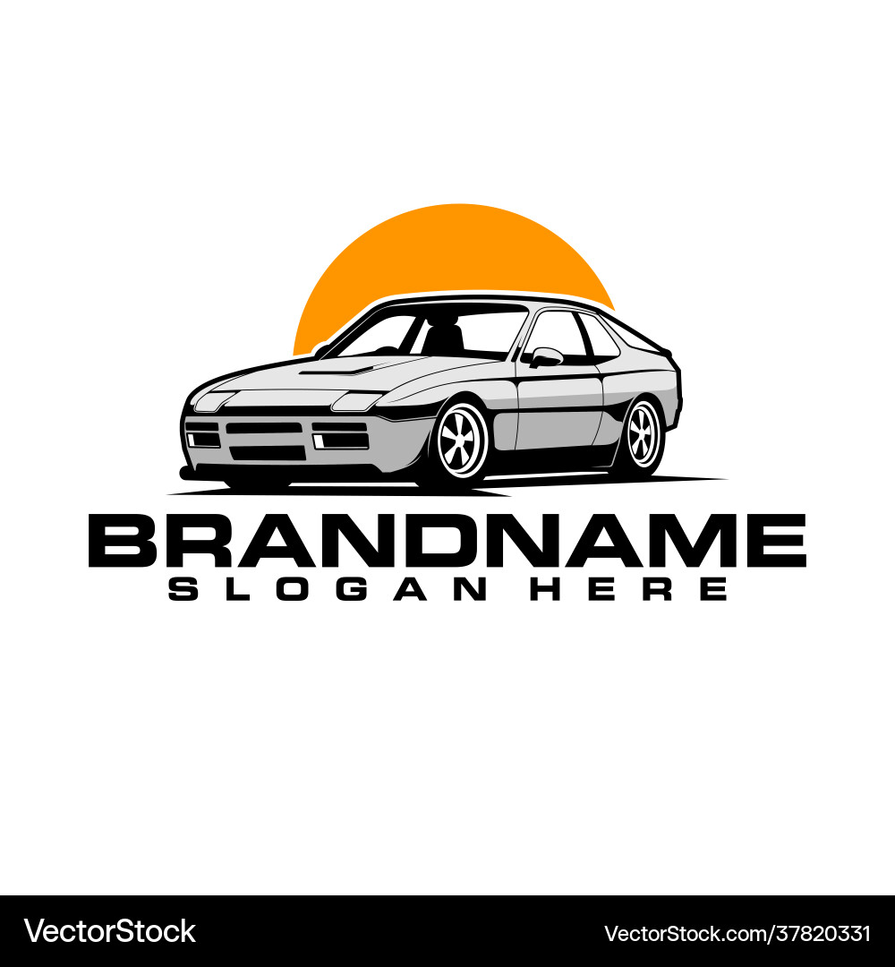 Car logo template Car logo template vector image