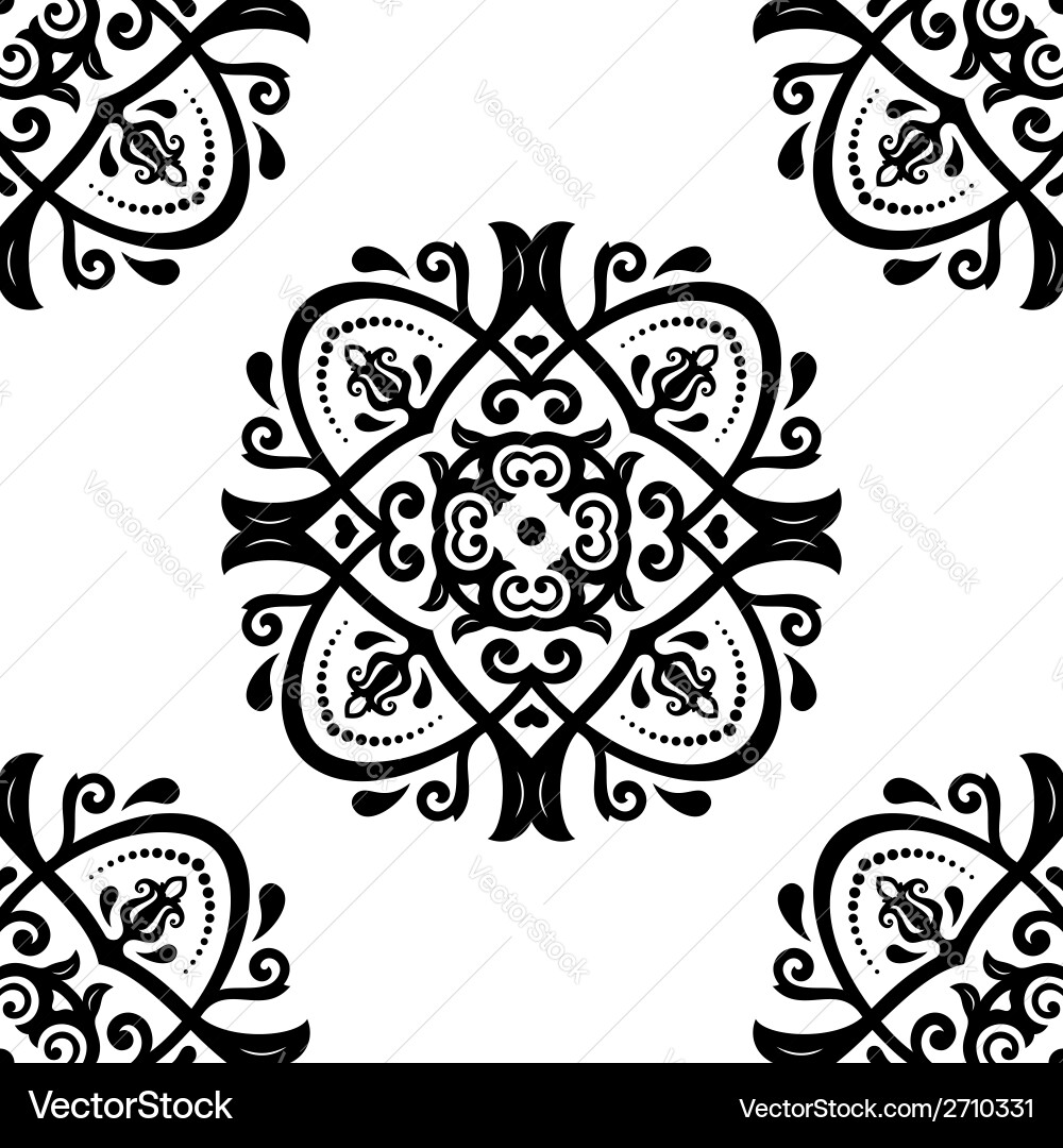 Geometric seamless pattern abstract background Vector Image