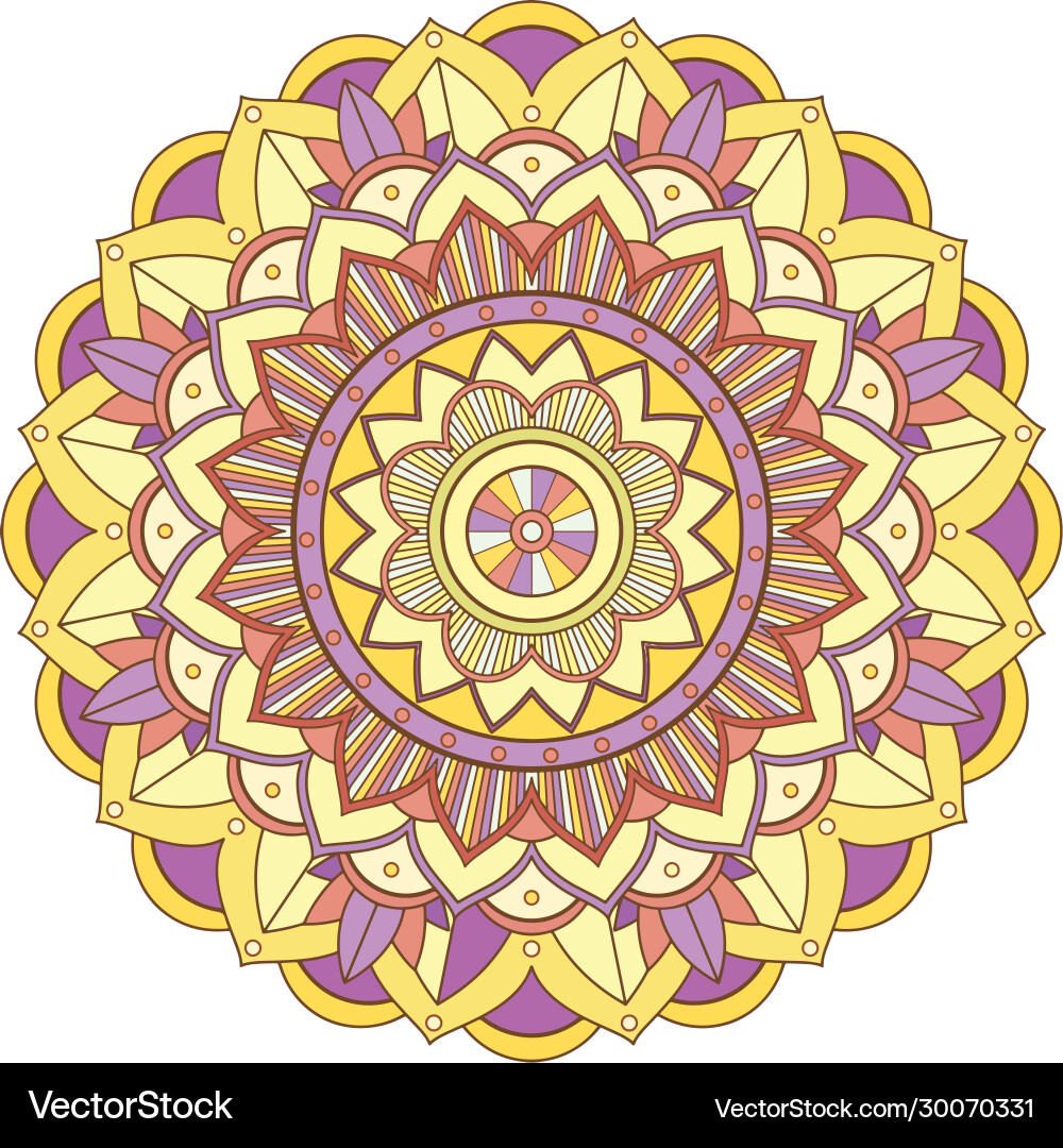 Mandala patterns on isolated background Mandala patterns on isolated background vector image