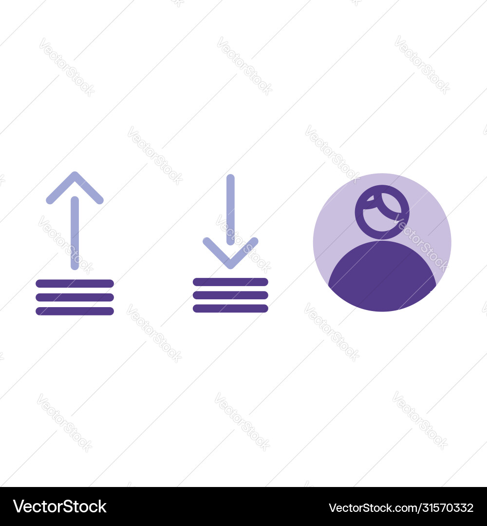 Basic user interface icon set outline include Basic user interface icon set outline include vector image