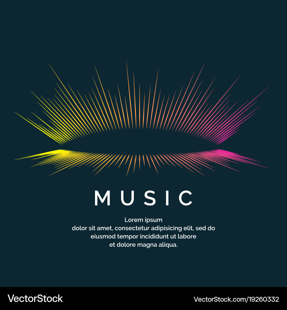 Equalizer Wave Spectrum Vector Image