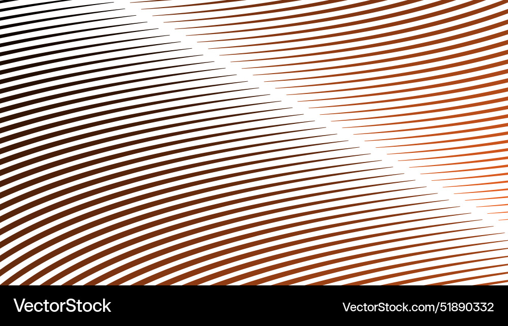 Orange curve line abstract background Vector Image