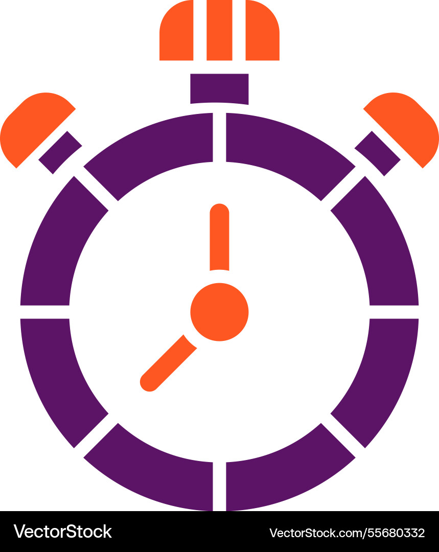 Timer icon design Vector Image