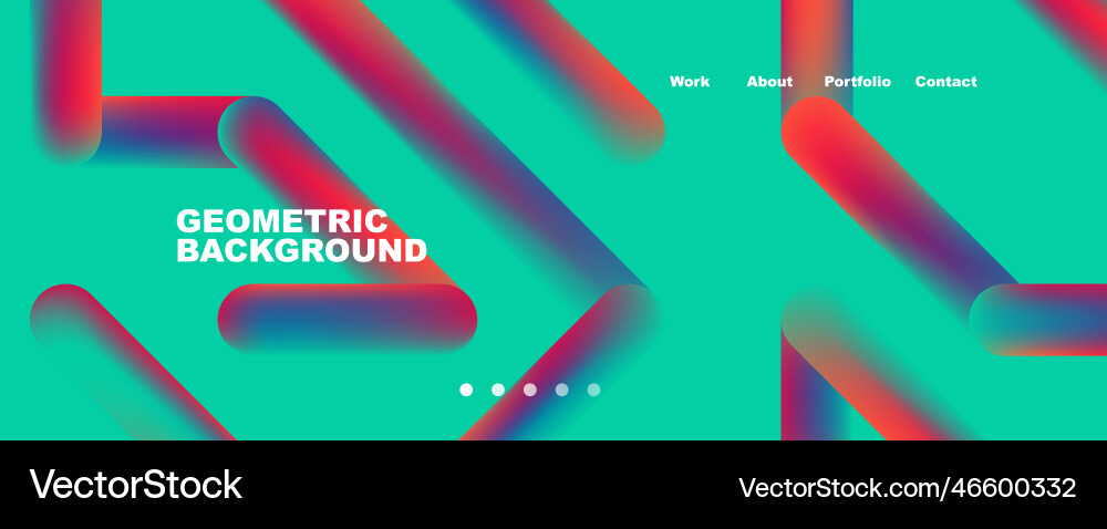Trendy color overlapping lines abstract background Trendy color overlapping lines abstract background Vector Image