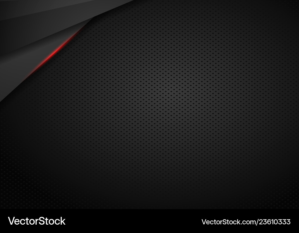 Black background web design template Black background web design template vector image