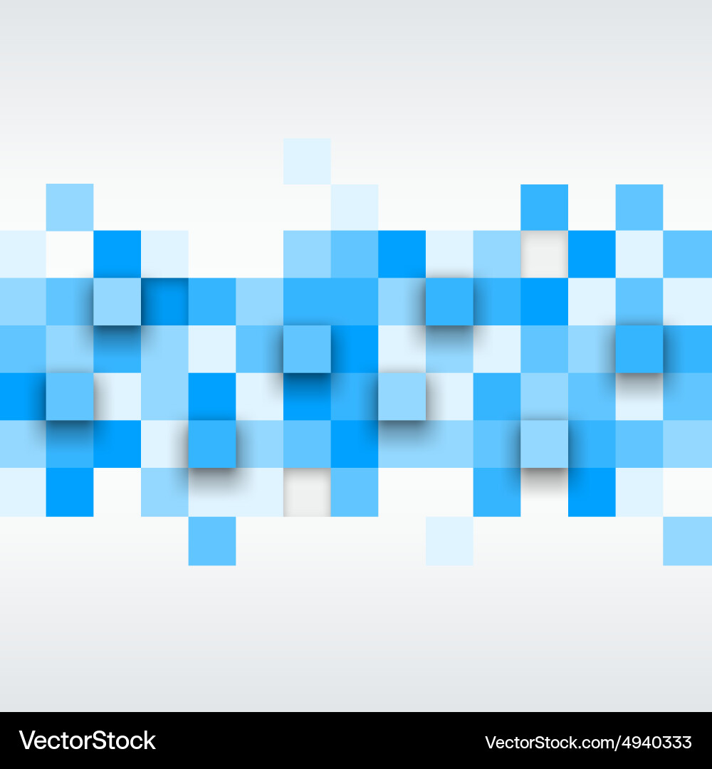 Geometric Square Pattern Vector Image