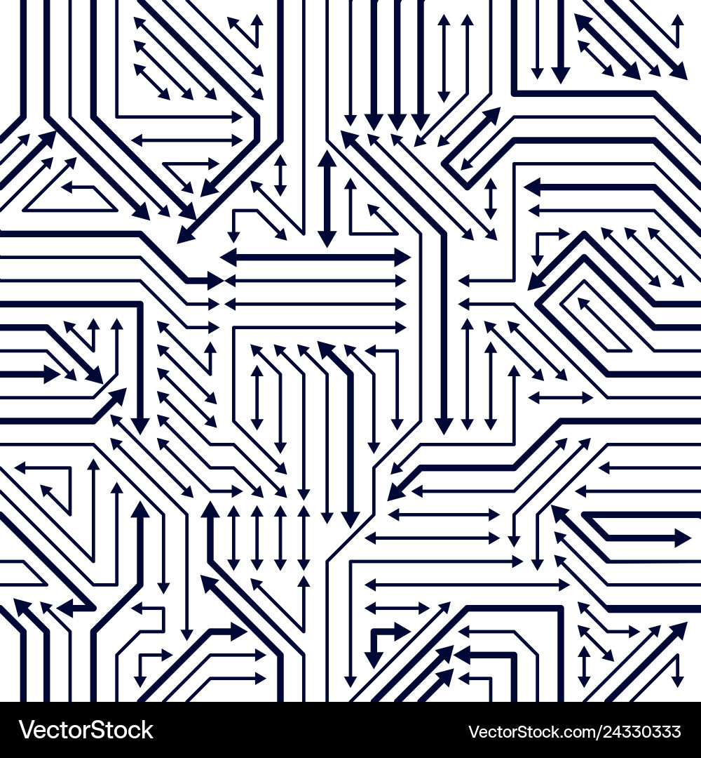 Microchip board seamless pattern background Microchip board seamless pattern background vector image
