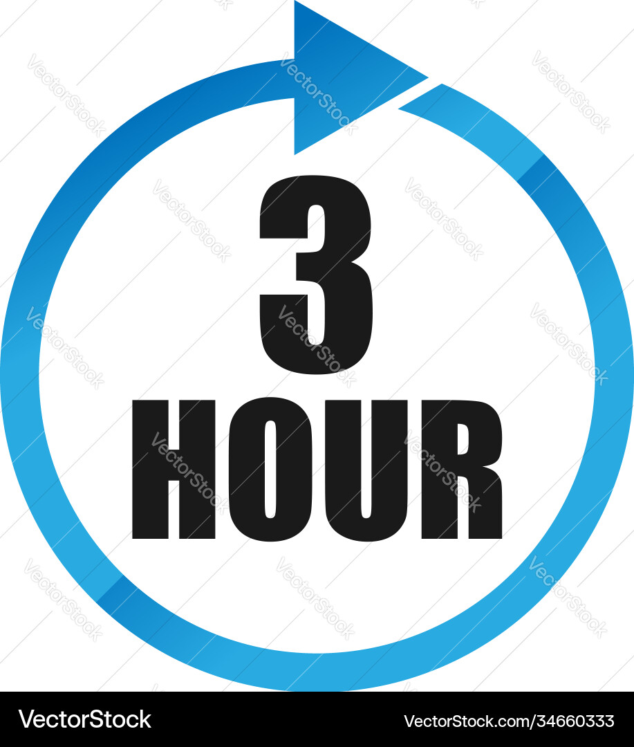 Numbers numerals dial time duration and schedule Vector Image