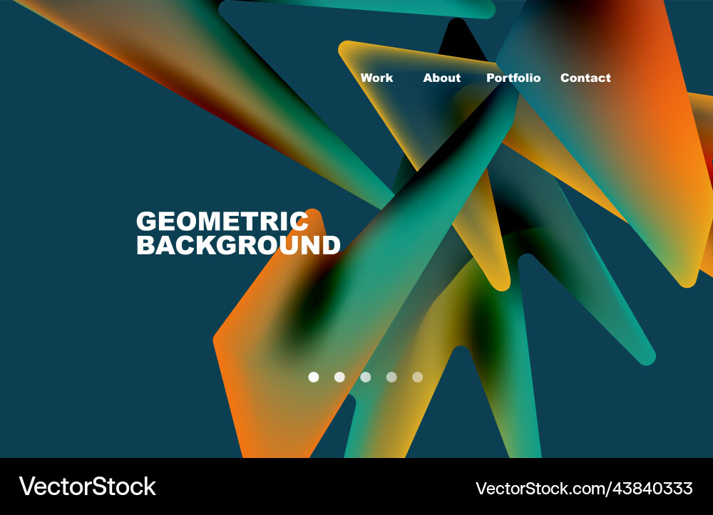 Shards shape composition abstract background web Shards shape composition abstract background web Vector Image