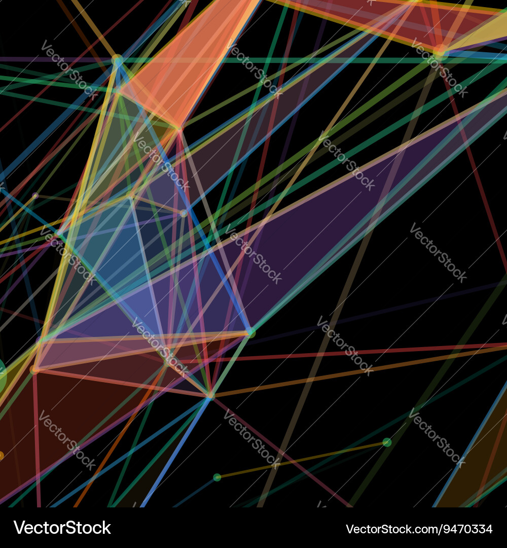 Abstract background with dotted grid vector image
