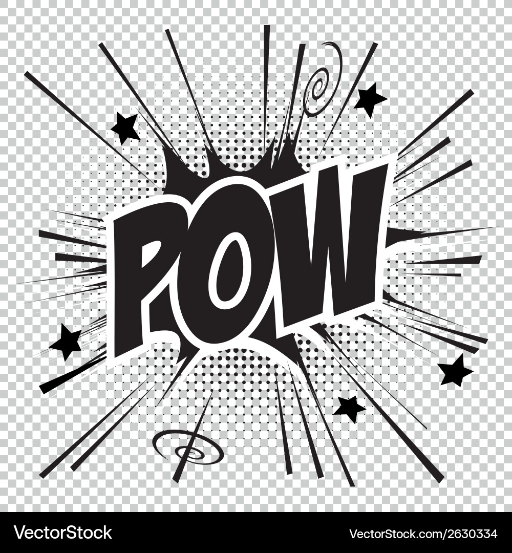 Abstract pop art object on a special background vector image