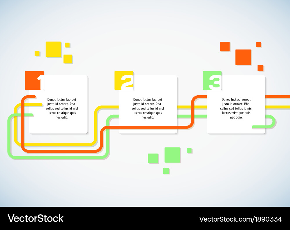 Abstract Progress Background vector image