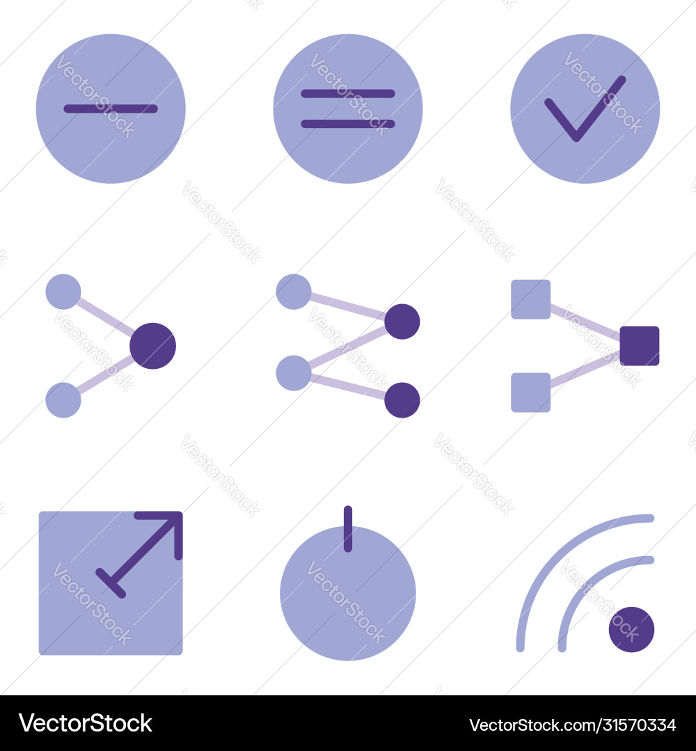 Basic user interface icon set outline include Basic user interface icon set outline include vector image