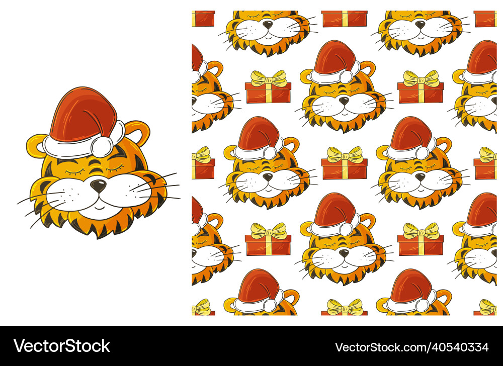 Cute set of element and seamless pattern ideal Cute set of element and seamless pattern ideal vector image