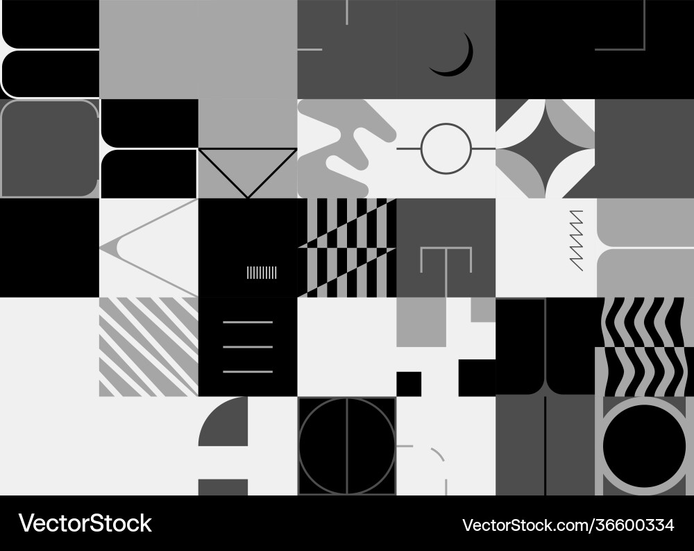 Deconstructed abstract pattern design Deconstructed abstract pattern design vector image