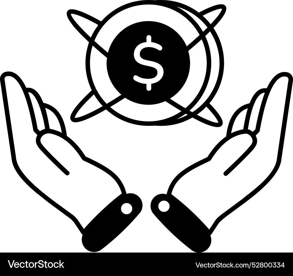 Financial support Royalty Free Vector Image - VectorStock
