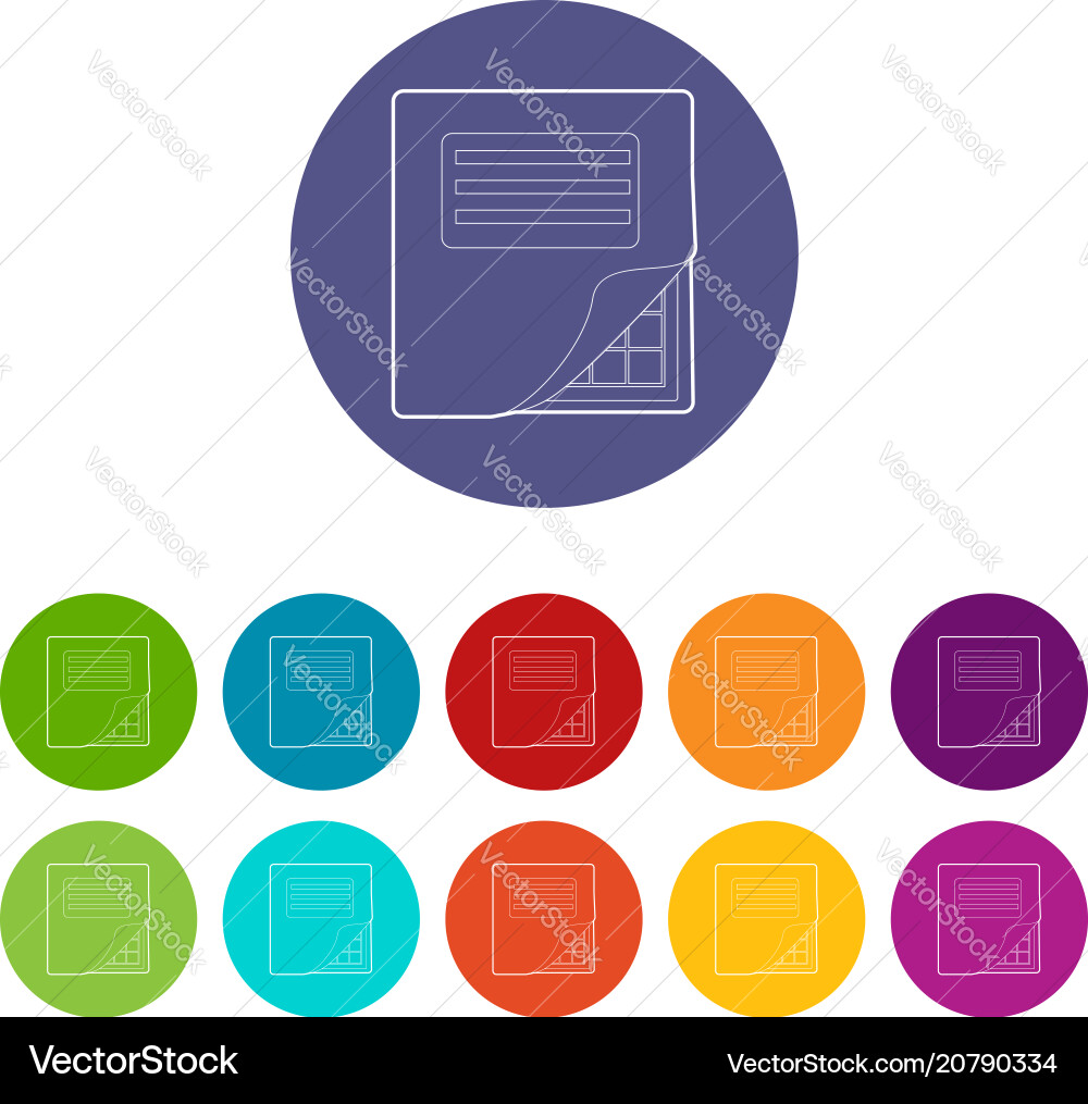 Folder with table excel icon outline style Folder with table excel icon outline style vector image