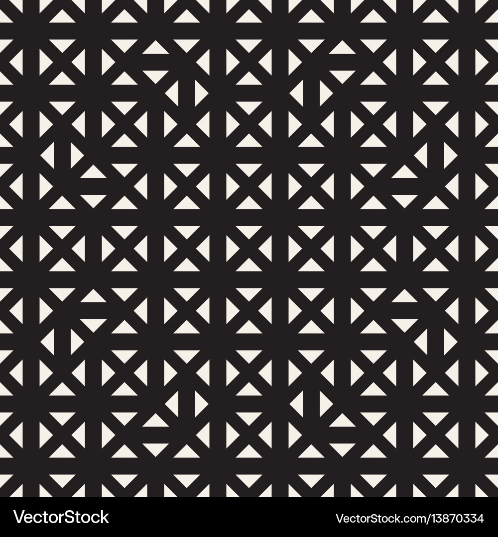 Symmetrical Ethnic Lattice Pattern vector image