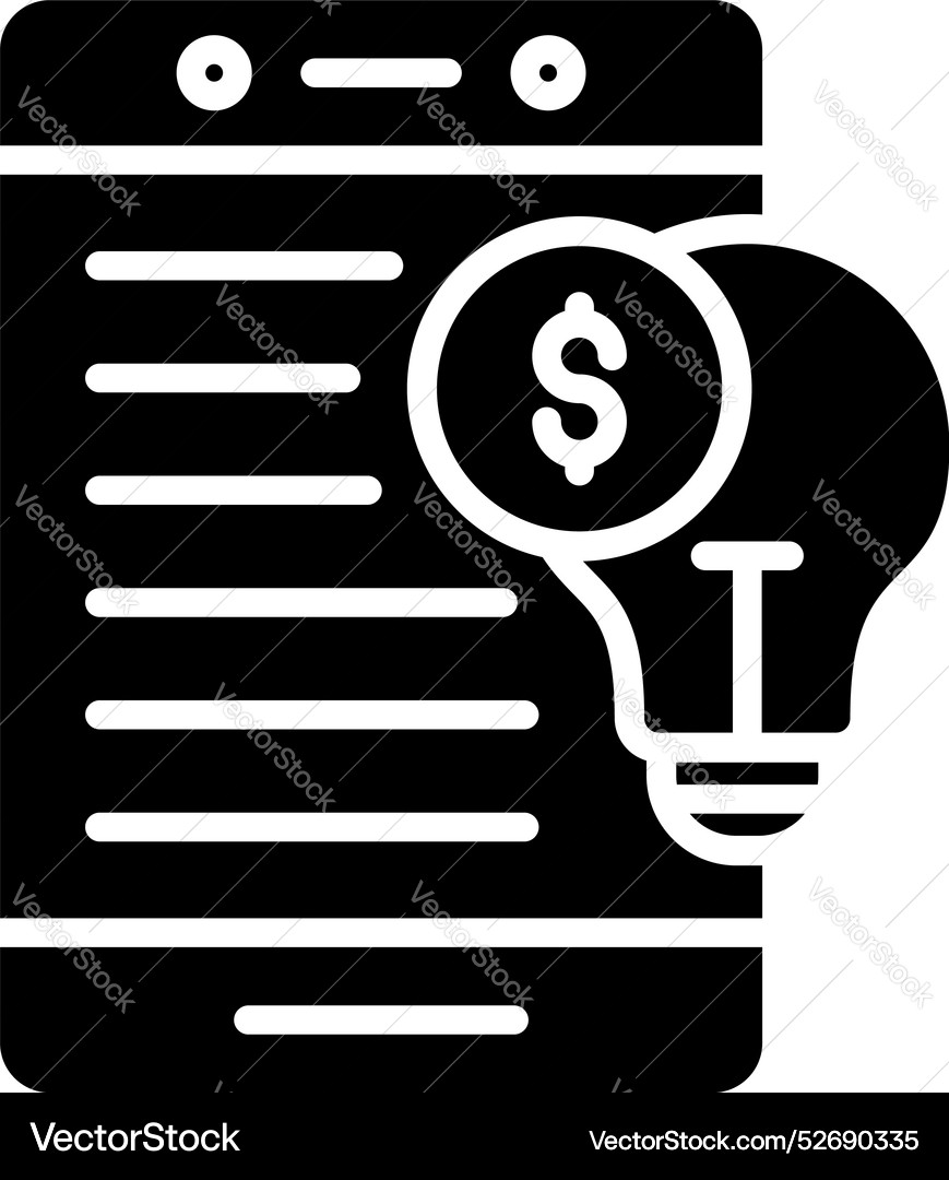 Idea icon Royalty Free Vector Image - VectorStock