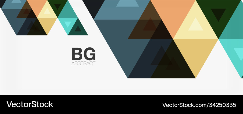 Mosaic triangle pattern abstract background Mosaic triangle pattern abstract background vector image