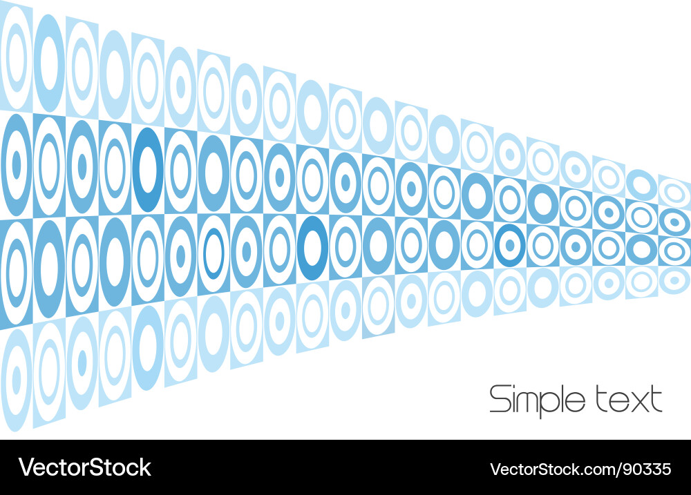 Simple Circle Pattern vector image