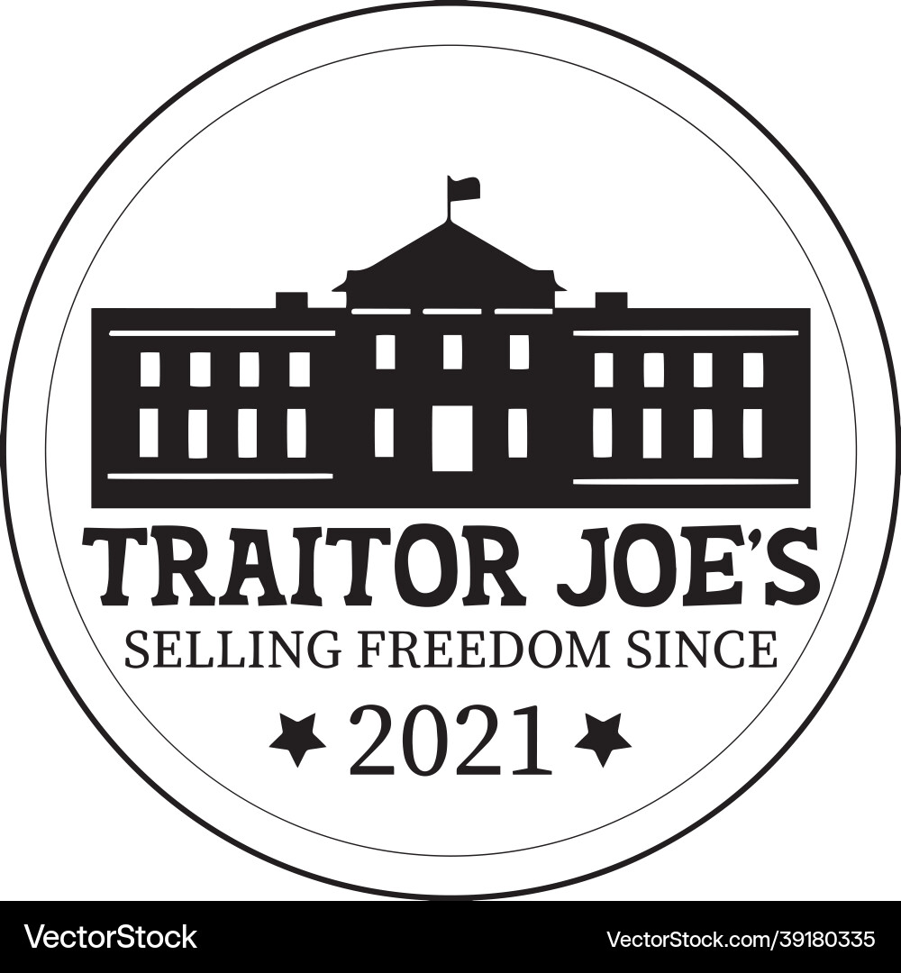Traitor Joe's - Selling Freedom vector image