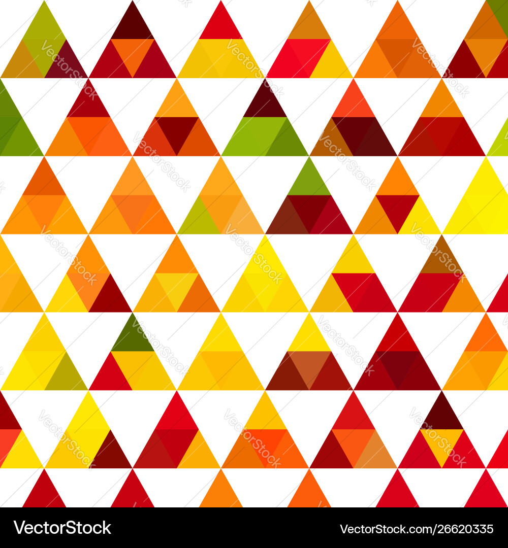 Triangle abstract background vector image
