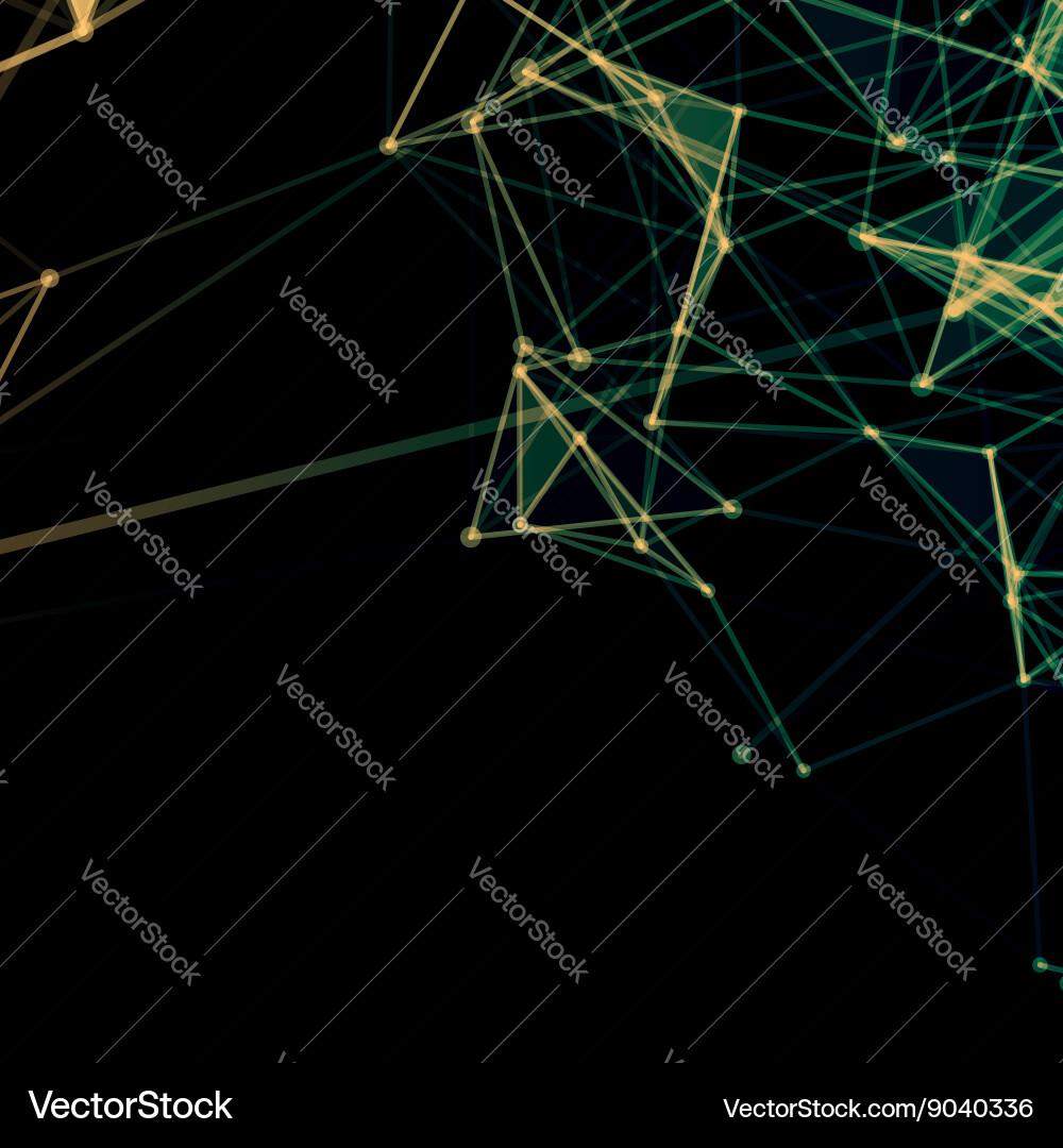 Abstract background with dotted grid Vector Image