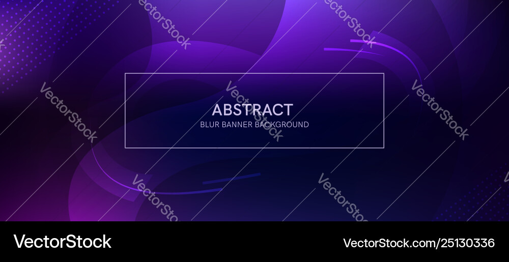 Abstract banner with a gradient shapes and blur Abstract banner with a gradient shapes and blur vector image