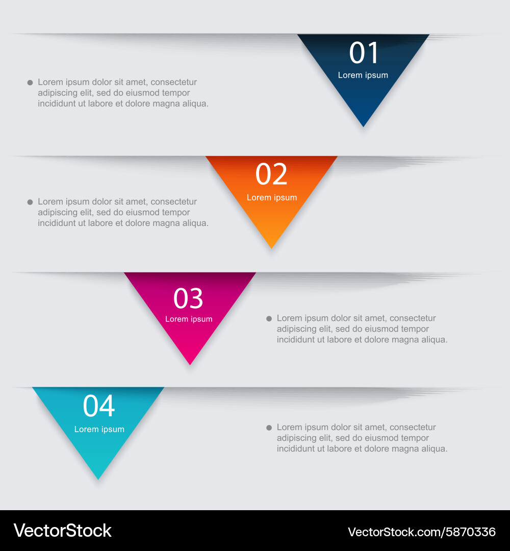 Colorful info graphics for your business Vector Image