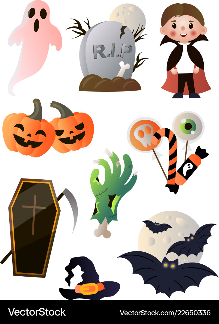 Different items in order to perfectly celebrate Different items in order to perfectly celebrate vector image