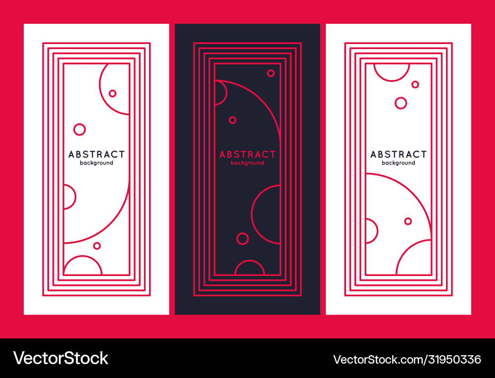 Dynamic Geometric Abstract Background vector image