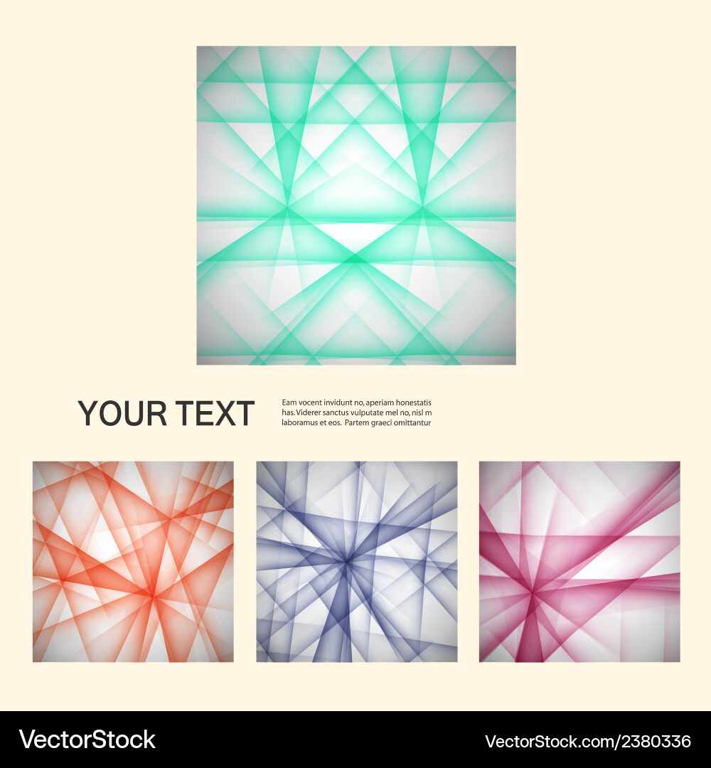 Set color line elements Vector Image
