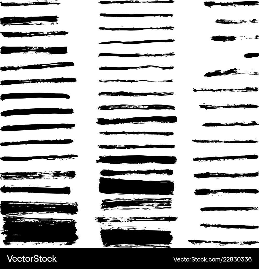 Set of hand drawn design elements Vector Image
