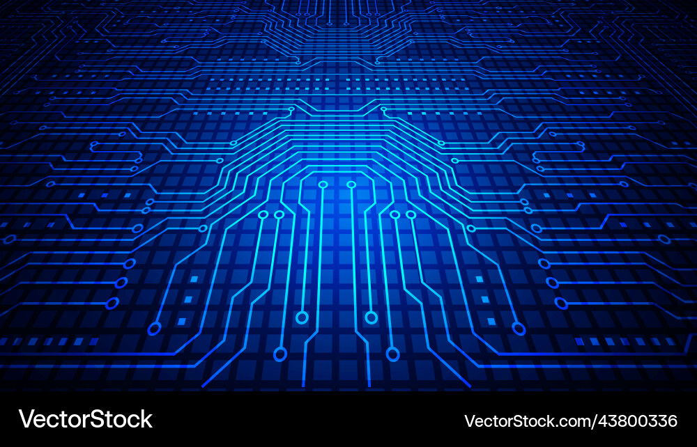 Technology background with hi-tech digital Technology background with hi-tech digital vector image