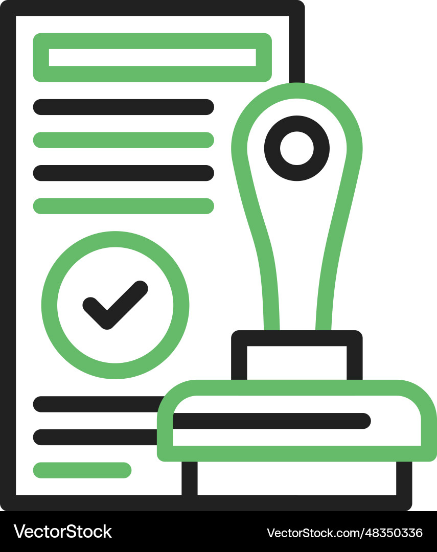 Validation icon image vector image