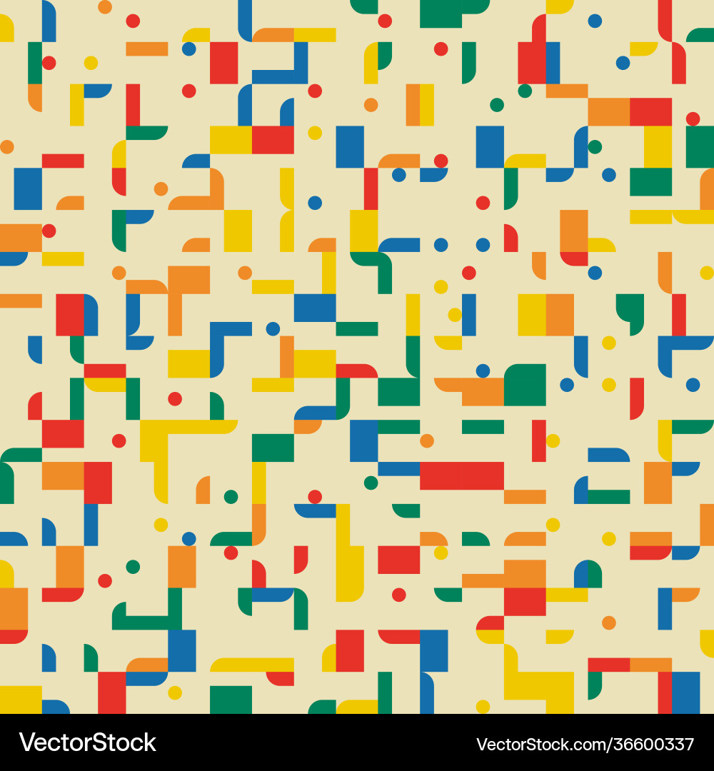 Deconstructed abstract pattern design Deconstructed abstract pattern design vector image