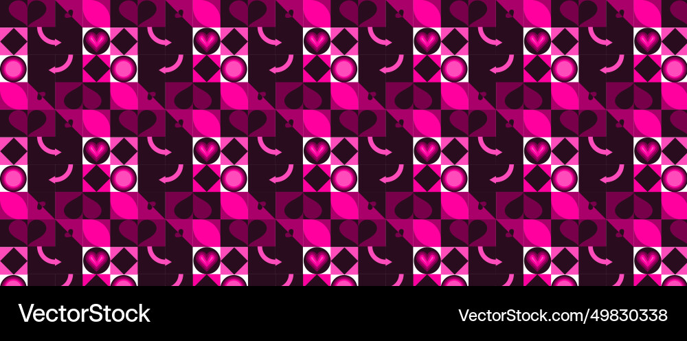 Geometric pattern background with scandinavian Geometric pattern background with scandinavian vector image