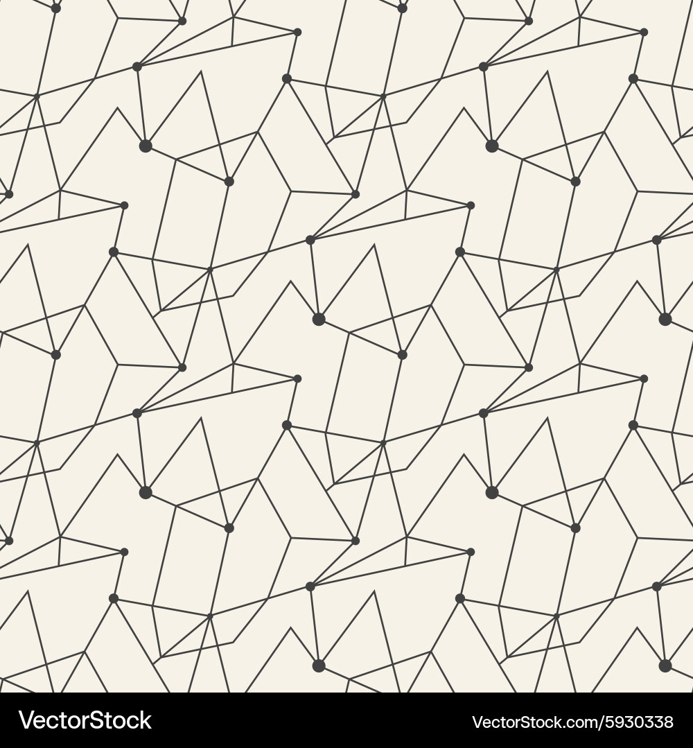Seamless line pattern tile background geometric vector image