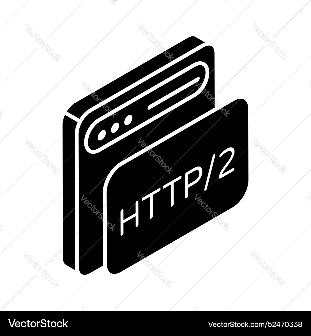 Website coding vector image