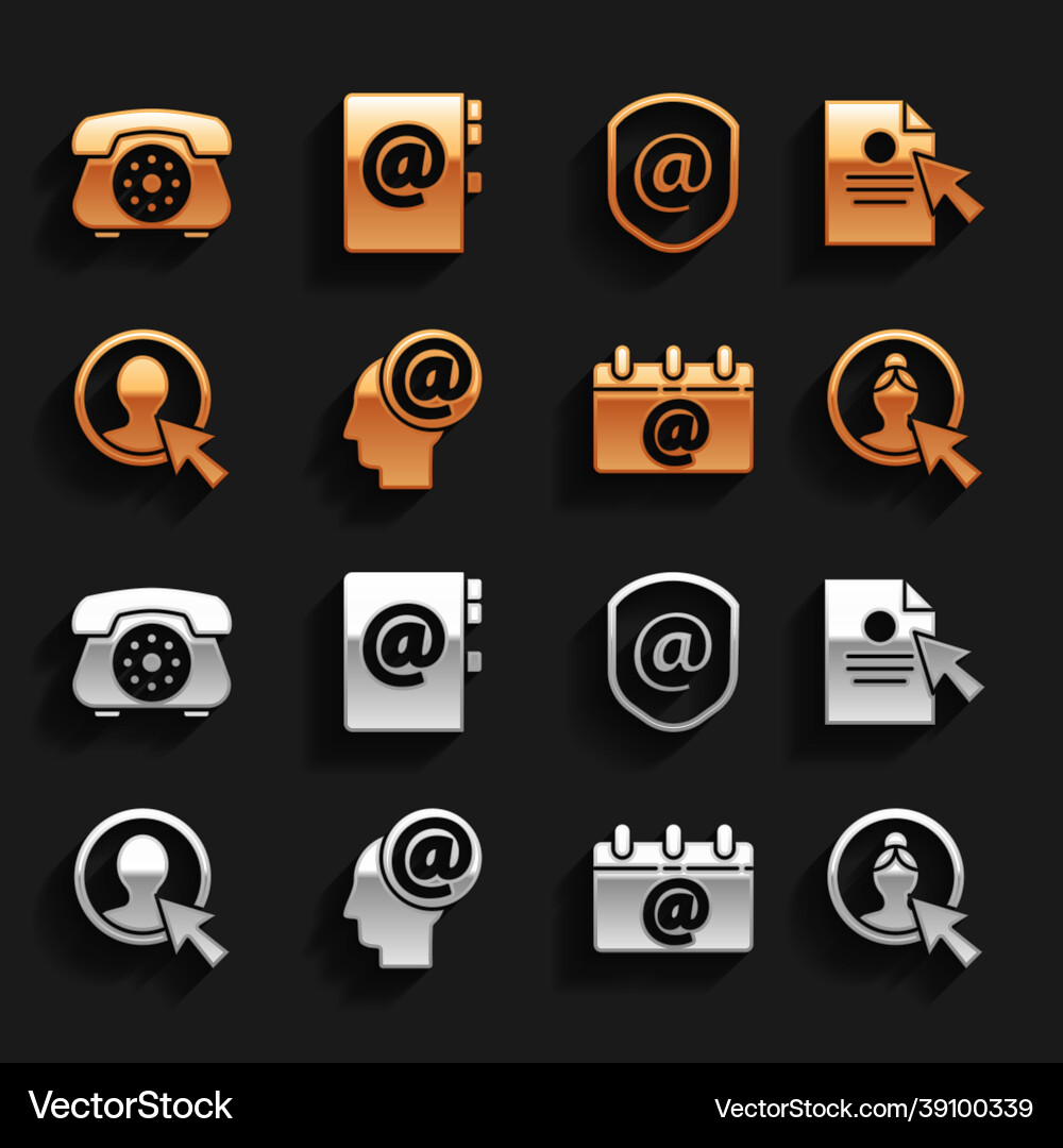 Post und E-Mail Dokument Cursor erstellen Post und E-Mail Dokument Cursor erstellen Vektorbild