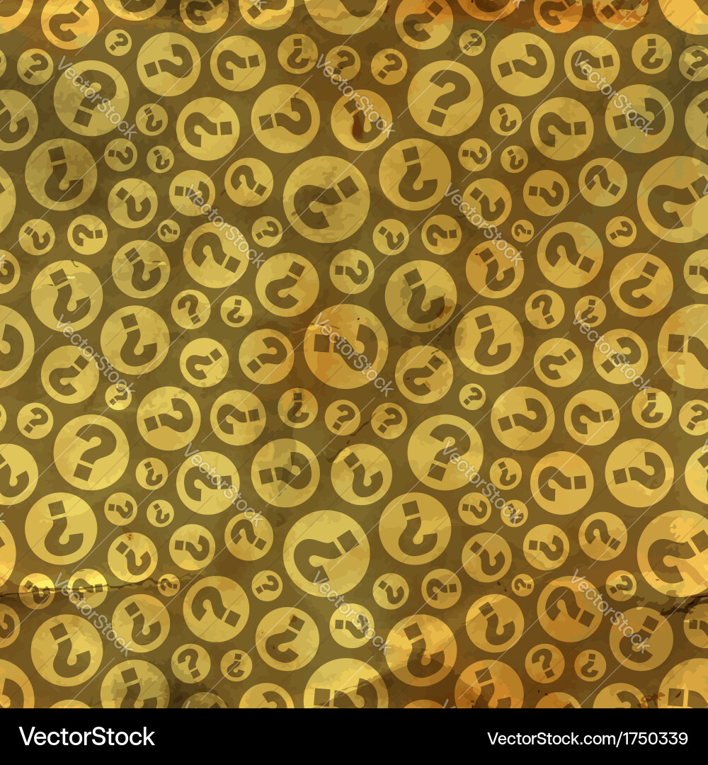 Question Marks Abstract Pattern vector image