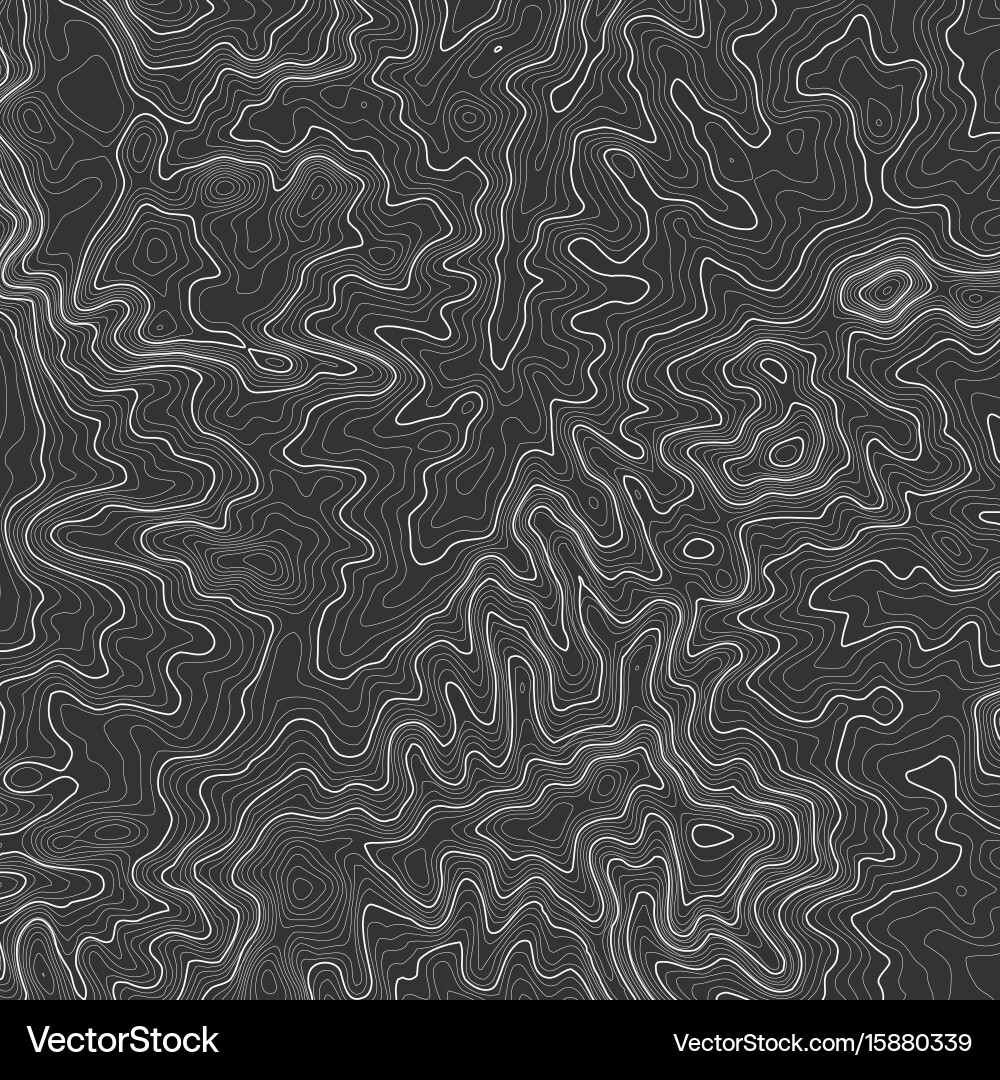 Topographic map background with space for copy vector image