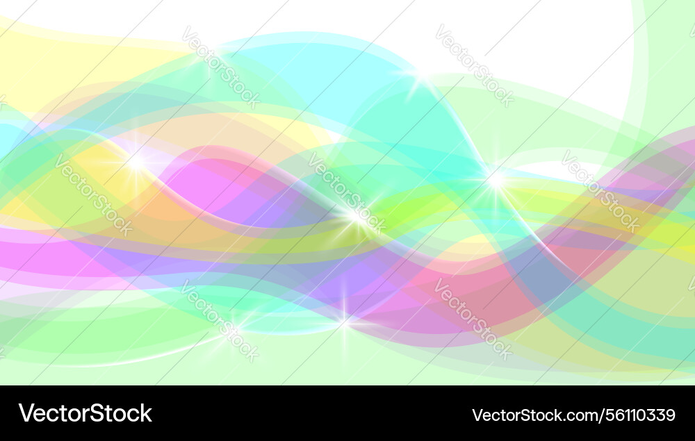 Vibrant and colorful abstract wave patterns Vibrant and colorful abstract wave patterns vector image