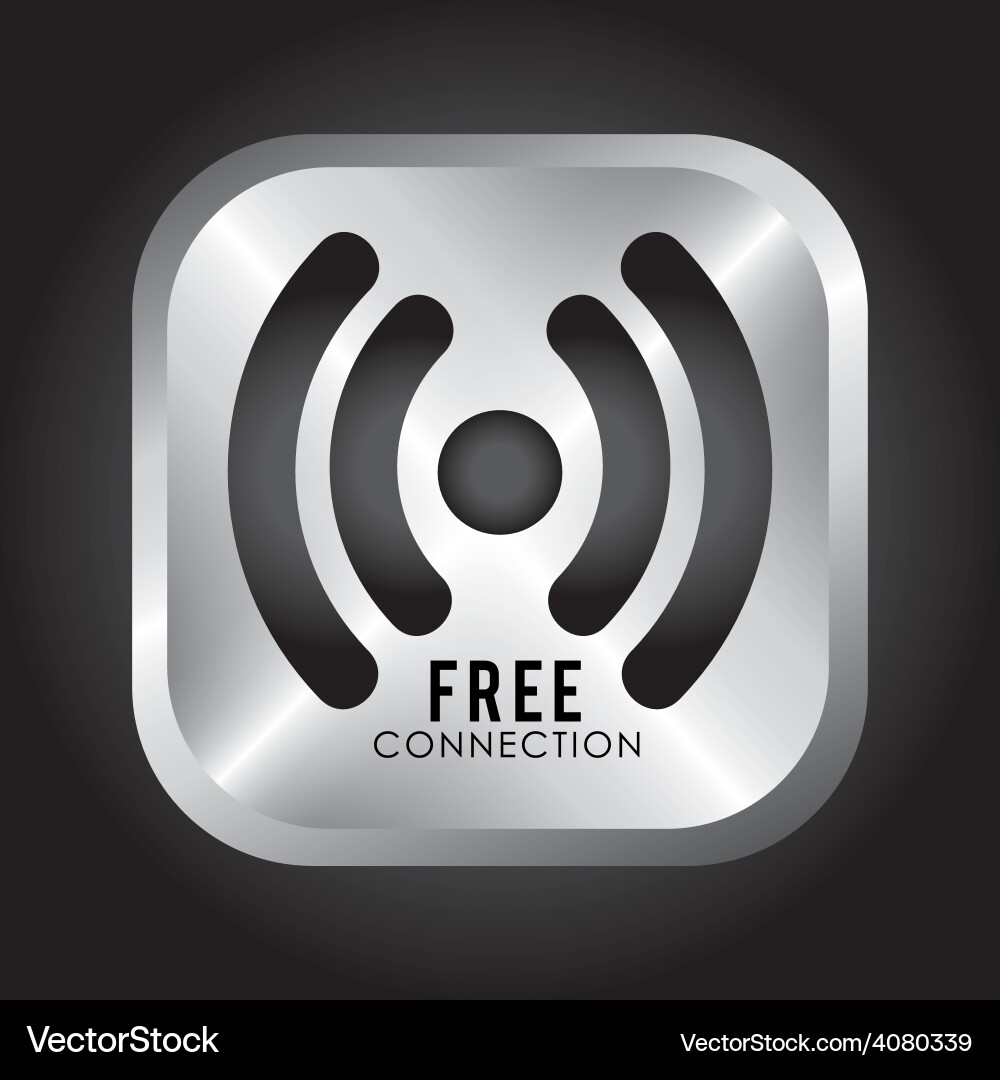 Wifi connection Vector Image