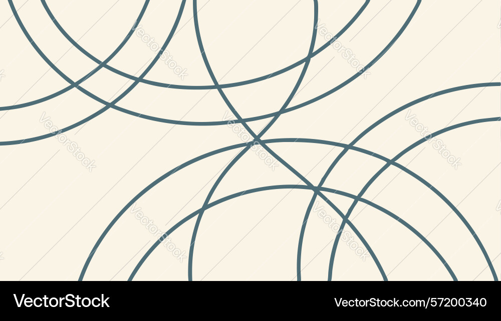 Abstract flowing curved lines pattern design vector image