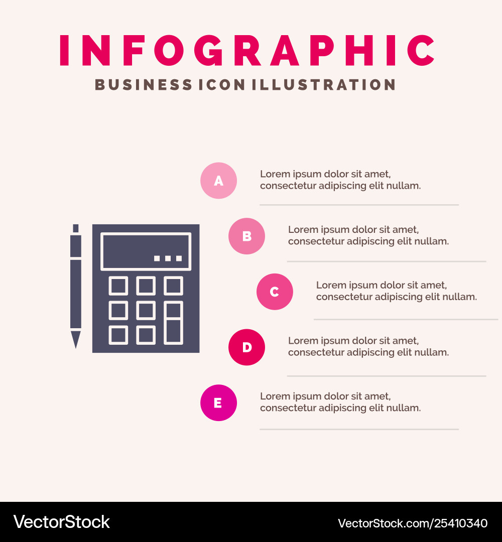 Accounting account calculate calculation Accounting account calculate calculation vector image