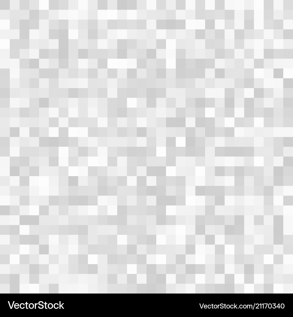 Gray Square Pattern Background Vector Image