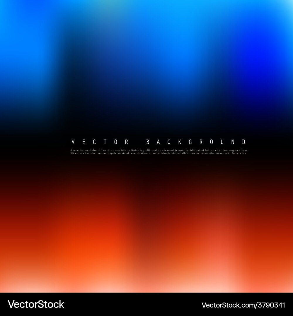 Abstract Colored Gradient Background vector image