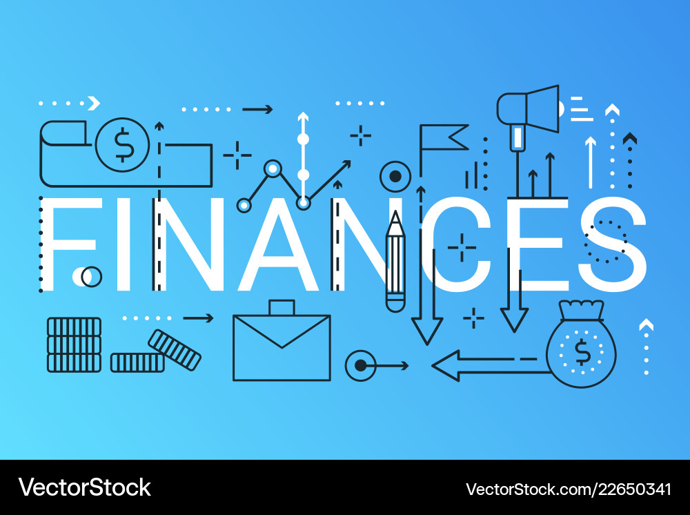Finanzen 2019 Wort trendy Kompositionskonzept Finanzen 2019 Wort trendy Kompositionskonzept vektorbild